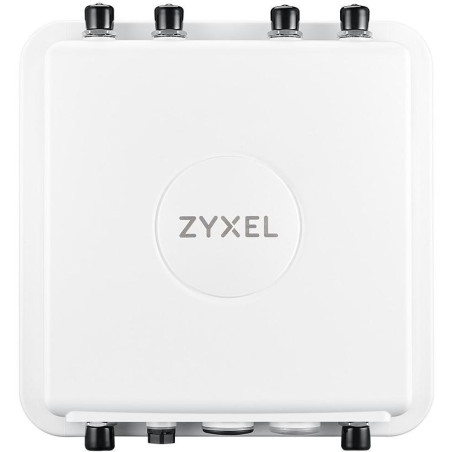 Zyxel WAX655E, 802.11ax 4x4 Outdoor Access Point, Single Pack exclude Power Adaptor,  1 year Nebula Pro pack license