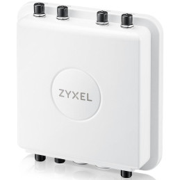 Zyxel WAX655E, 802.11ax 4x4 Outdoor Access Point, Single Pack exclude Power Adaptor,  1 year Nebula Pro pack license
