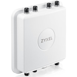 Zyxel WAX655E, 802.11ax 4x4 Outdoor Access Point, Single Pack exclude Power Adaptor,  1 year Nebula Pro pack license