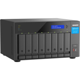 QNAP TVS-h874X-i9-64G  8x SATA 64GB RAM, 2x M.2 NVMe, 2x PCIe, 2x2,5GbE, 2x10GbE
