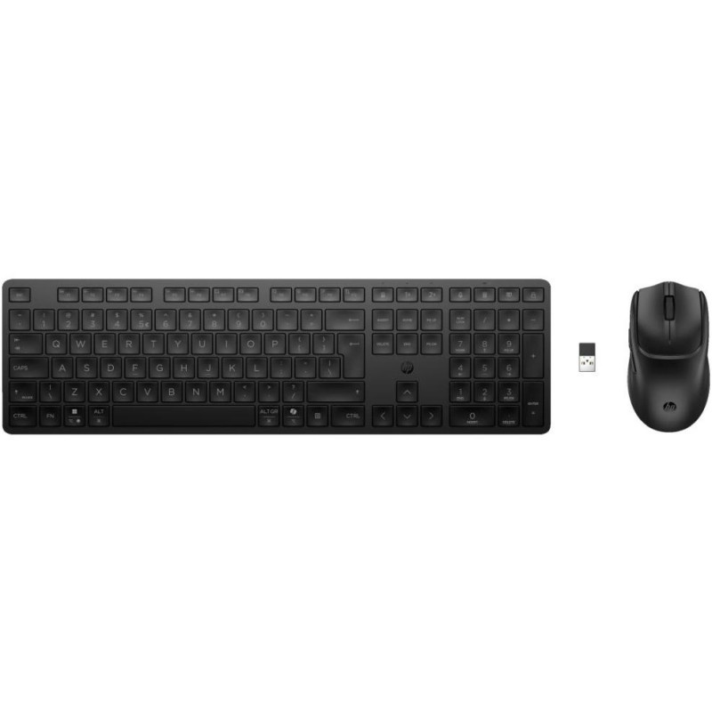 HP Bezdrátová klávesnice a myš HP 495C Multi-Device Dual-Mode CZ - černá