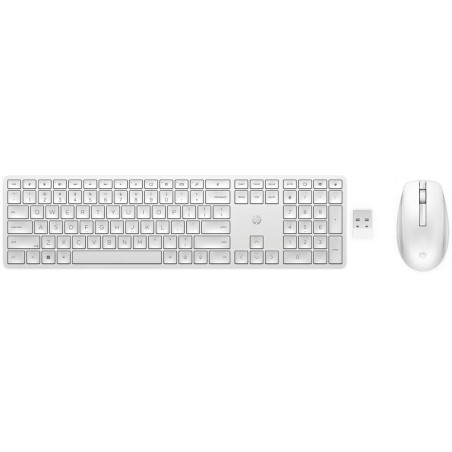 HP Bezdrátová klávesnice a myš 655 - bílá