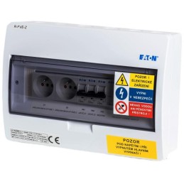 Solarmi ACZ3 osazený rozvaděč pro fotovoltaiku, jističe, chránič, 10kW 3f, backup