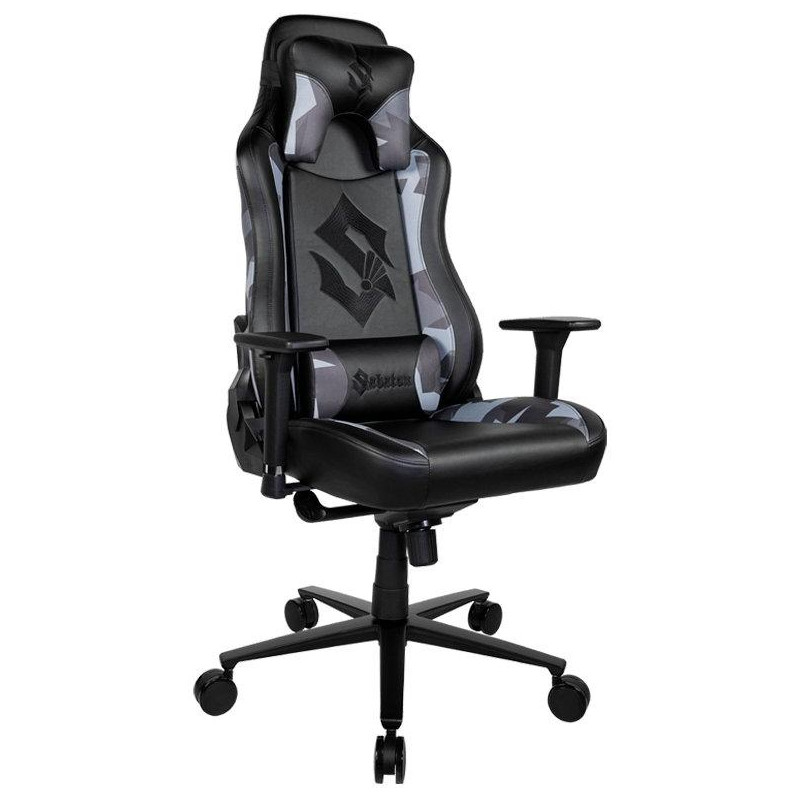 AROZZI herní židle VERNAZZA SABATON Edition/ povrch polyuretan/ černá