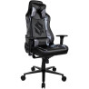 AROZZI Gaming-Stuhl VERNAZZA SABATON Edition / Polyurethan-Oberfläche / Schwarz