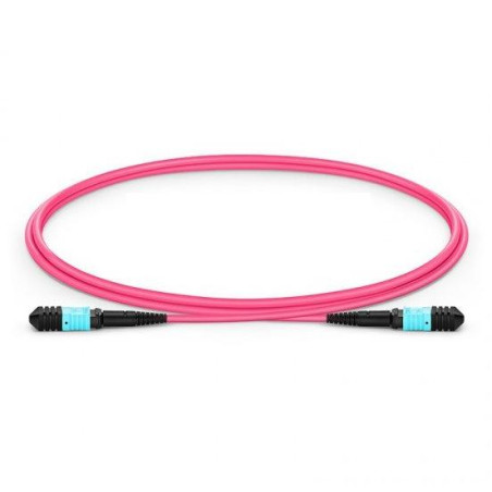 XtendLan FO patch MPO(f)-MPO(f), 1m, OM4, 12/12, kabel kulatý 3mm, křížený (Type B)