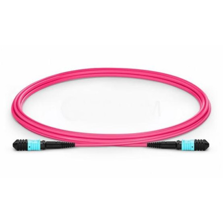 XtendLan FO patch MPO(f)-MPO(f), 2m, OM4, 12/12, kabel kulatý 3mm, křížený (Type B)