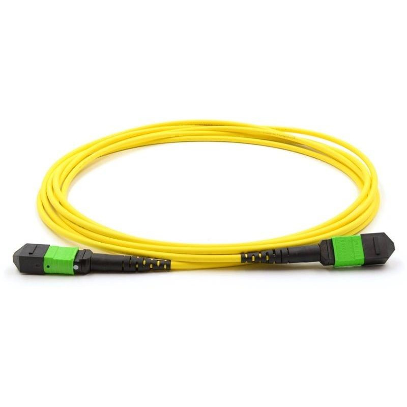 XtendLan FO patch MPO(f)-MPO(f), 1m, OS1, 12/12, kabel kulatý 3mm, přímý (Type A)