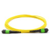 XtendLan FO patch MPO(f)-MPO(f), 2m, OS1, 12/12, kabel kulatý 3mm, přímý (Type A)