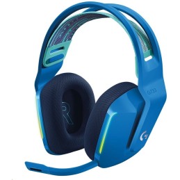 Logitech G733 LIGHTSPEED Bezprzewodowy zestaw słuchawkowy do gier RGB – NIEBIESKI – 2,4 GHz – EMEA