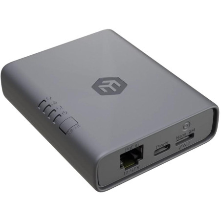 MikroTik KNOT Embedded LTE4, Bluetooth, GbE, eSIM + Nano SIM, GNSS/GPS, GPIO, DIN L4