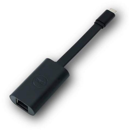 DELL redukce USB-C (M) na Ethernet RJ45 (spouštění PXE)/ gigabit/ 1Gbps
