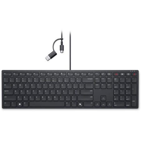 DELL KB525C/ anglická/ klávesnice/ USB/ černá