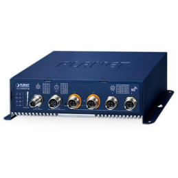 Planet VCG-2406WP-NR mobilní brána, 4 GbE (2x PoE+), 5G, WiFi, GPS, M12, VPN router, IP50