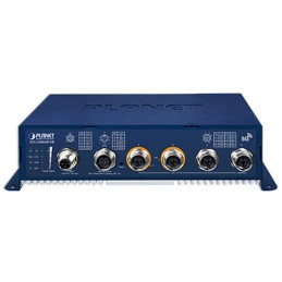 Planet VCG-2406WP-NR mobilní brána, 4 GbE (2x PoE+), 5G, WiFi, GPS, M12, VPN router, IP50