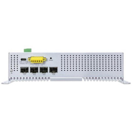 Planet WGS-5215-16UP4XV plochý L2 switch, 16x1GbE 802.3bt 720W, 4x 10 Gbit SFP+, 48-54VDC, -20~70°C, IP30, Displej