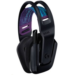 Bezprzewodowy zestaw słuchawkowy do gier Logitech G535 LIGHTSPEED - CZARNY