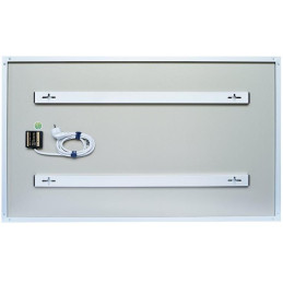 POŠKOZENÝ OBAL - Solarmi topný infra panel, 720W, 230V, bílý