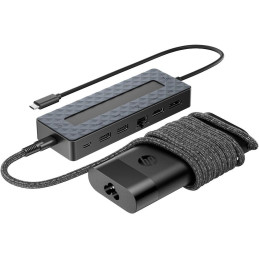 HP Universal USB-C Hub + Laptop Charger