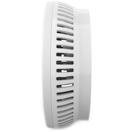 NEDIS Wi-Fi chytrý detektor kouře/ napájení z baterie/ hlas. 85 dB/ výdrž snímače a baterie 10 let/ Android/ iOS/ bílý