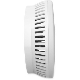 NEDIS Wi-Fi chytrý detektor kouře/ napájení z baterie/ hlas. 85 dB/ výdrž snímače a baterie 10 let/ Android/ iOS/ bílý