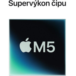 Apple MacBook Pro 14'' CTO / M5 / 10C CPU / 16C GPU / 16GB RAM / 1TB SSD / Nanotextura / 96W Adaptér / Vesmírně černý/CZ