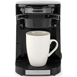 NEDIS Butler kávovar/ na dva šálky/ kapacita 0,25 l/ automatické vypnutí/ černý