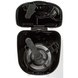 NEDIS Butler kávovar/ na dva šálky/ kapacita 0,25 l/ automatické vypnutí/ černý