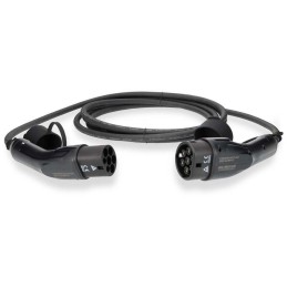 NEDIS kabel elektrického vozidla/ kabel typ 2/ 16 A/ 11000 W/ 3-fázový/ černý/ box/ 5 m