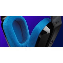 Bezprzewodowy zestaw słuchawkowy do gier Logitech G535 LIGHTSPEED - CZARNY
