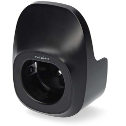 NEDIS držák nabíjecího kabelu elektrických vozidel na stěnu/ černý
