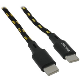 PATONA kabel USB-C/USB-C, Power delivery 30W, opletený, 60cm