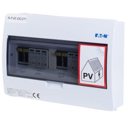 Solarmi DC23 osazený rozvaděč pro fotovoltaiku, 2x svodič, 2x odpojovač, pojistky, 1000V