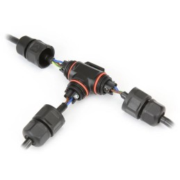 XtendLan T spojka, na dráty do průměru 2,75mm, voděodolná, instalace kabeláže 6mm až 10mm (průměr)