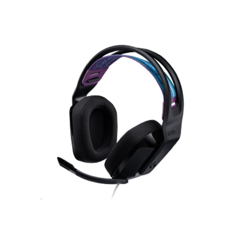 Káblové herné slúchadlá Logitech G335 – ČIERNA – 3,5 MM – EMEA