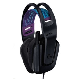 Przewodowy zestaw słuchawkowy do gier Logitech G335 – CZARNY – 3,5 MM – EMEA