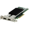 DELL Intel E810-XXV / 2-Port-Netzwerkkarte / 25GbE SFP28 / RJ45 / PCIe / Low Profile / Half Height