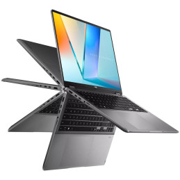 ASUS Vivobook Flip/ CORE ULTRA 7 258V/ 32GB/ 1TB SSD/ GN22-X2 8GB/ 16"3K,touch,OLED/ W11H/ šedý
