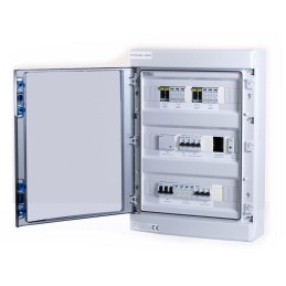 Solarmi DCAC40 osazený rozvaděč pro fotovoltaiku, AC+DC