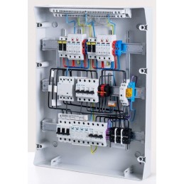 Solarmi DCAC40 osazený rozvaděč pro fotovoltaiku, AC+DC