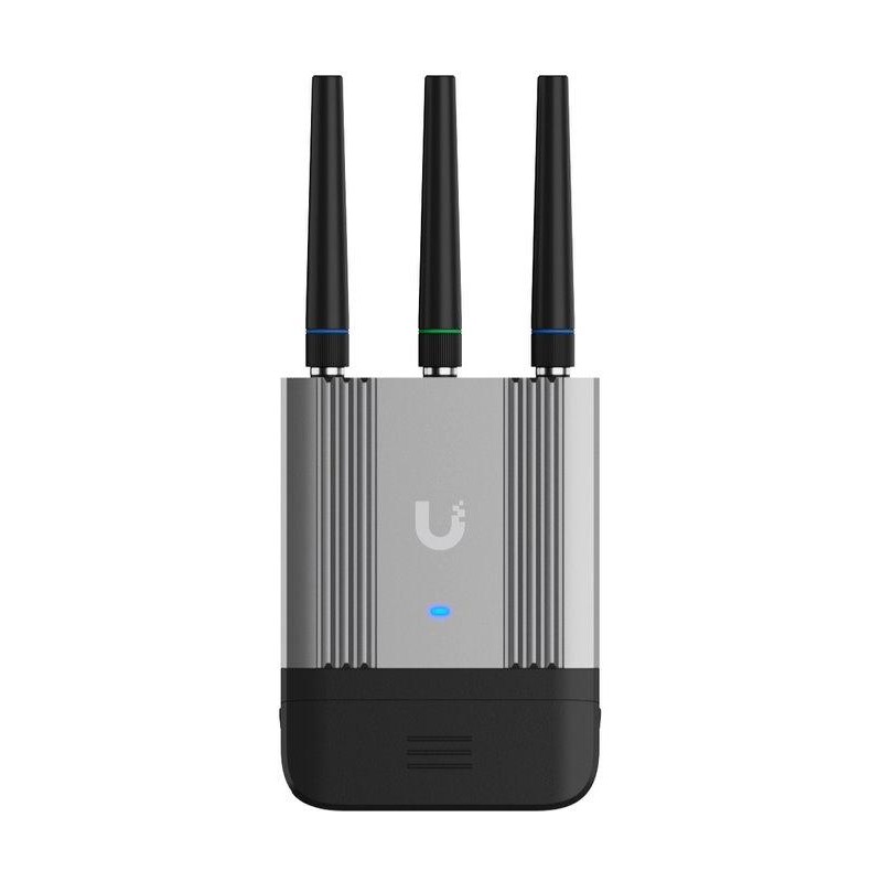 Ubiquiti Mobile Router Industrial - Průmyslový LTE router, Wi-Fi 2,4 GHz, GPS, PoE In, PoE Out, 802.3af/at