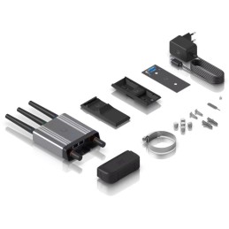 Ubiquiti Mobile Router Industrial - Průmyslový LTE router, Wi-Fi 2,4 GHz, GPS, PoE In, PoE Out, 802.3af/at