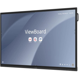 ViewSonic Flat Touch Display IFP8663-1C/86"  4K UHD,50 multi-point PCAP,9H,450nits, 16G RAM/128G,HDMI,DP,USB,RJ45, RS232