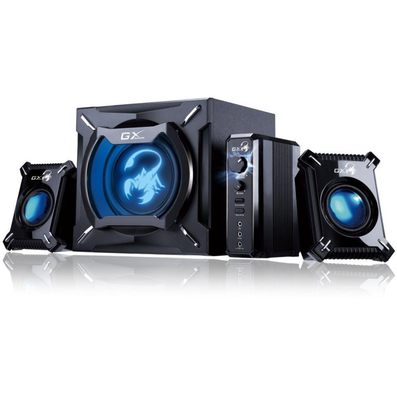 POŠKOZENÝ OBAL - GENIUS repro GX GAMING SW-G2.1 2000 Ver. II/ 2.1/ 45W/ Černé
