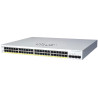 Cisco Switch CBS220-48P-4G 48x GbE, 4x SFP, 48x PoE+, 382 W