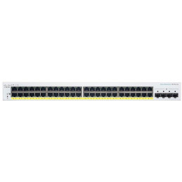 Cisco switch CBS220-48P-4G 48x GbE, 4x SFP, 48x PoE+, 382W