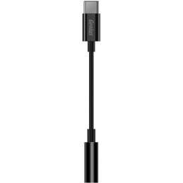 GENIUS ACC-C100 redukce z 3,5mm audio jack na USB-C, černá