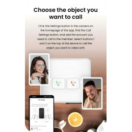 IMMAX NEO LITE SMART Security vnitřní kamera BLOCK, Wi-Fi 2,4 a 5GHz, 4MP, PAN 355°, LCD, TUYA