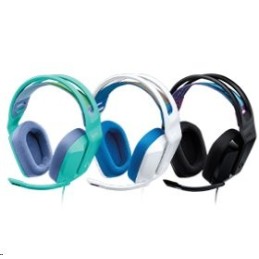 Kabelová herní sluchátka Logitech G335 – BÍLÁ – 3,5 MM – EMEA