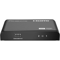 PremiumCord HDMI 2.0 splitter 1-2 porty, 4K/60Hz, FULL HD, 3D, HDR, EDID management